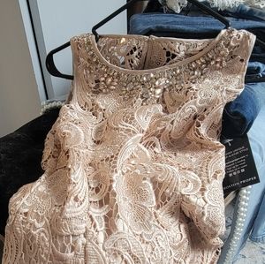 Boston Proper crystal embellished New with tags dress